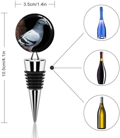 Pigeon Wine Stopper Vacuum Alloy Wine Bottle Stopper Reusable Wine