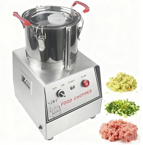 Commercial Food Processor, 5L Stainless Steel Grinder