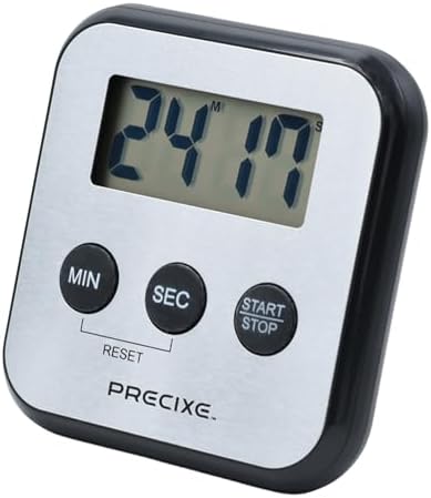 Stainless Steel Digital Timer, Countdown and Countup