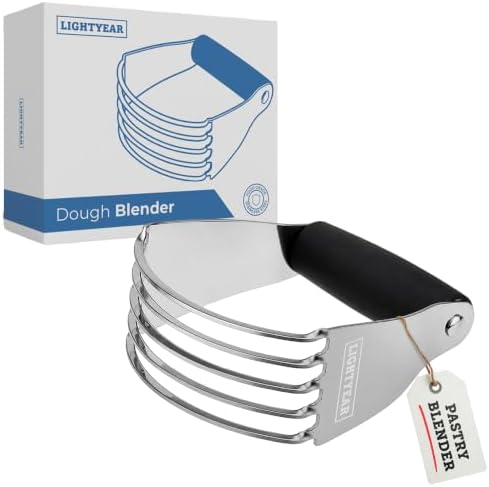 Lightyear Dough Blender & Pastry Cutter - Stainless Steel Dough Cutter