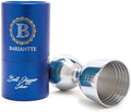 BARIANTTE Silver Bell Double Jigger - Premium Cocktail Measure, 2 oz &