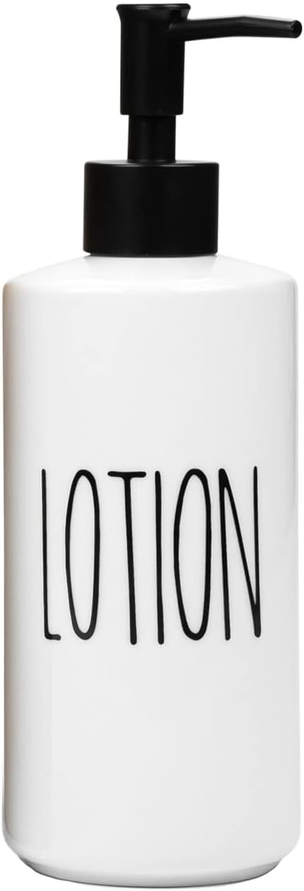 Heartland Home Porcelain 16oz Lotion Dispenser by HeartlandHome