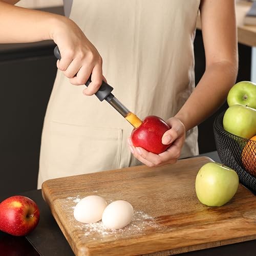 Zyliss Easy Twist Apple Corer – Easy Grip, Stainless Steel Blade