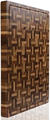 YOUSUNLONG Acacia and Oak Cutting Board, 24 x 18 x 1.5 Inch