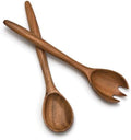 Lipper International Wood Salad Servers for Tossing and Serving