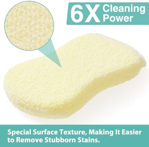 Mr. Scrub Kitchen Sponges, 6 Pack