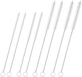Reusable Straw Cleaner Brush Set - 8PCS Extra Long 12 inch