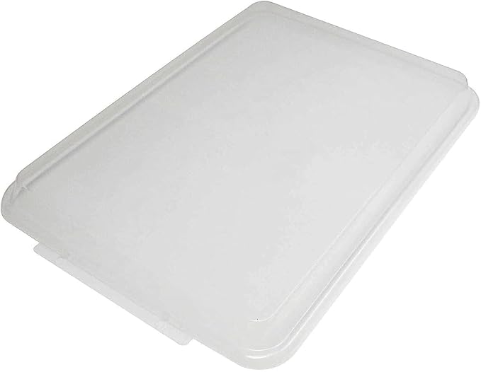 TrueCraftware- 1/4 Size Polypropylene Sheet Pan Cover Clear Color Set of 2- - Image 3