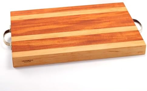 Mahogany & Maple Large Cutting Board, 19 x 13 x 1.75