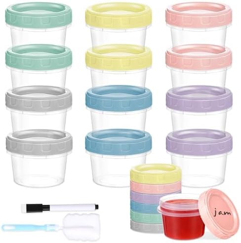 Yomarket 12pcs 2 oz Salad Dressing Container To Go Small Sauce