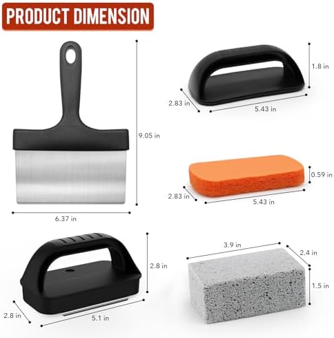 AWEASROY Blackstone Griddle Cleaning Kit