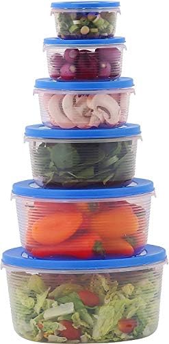 MILTON Mixing Bowl Set with Lids; Kitchen Food Storage Containers