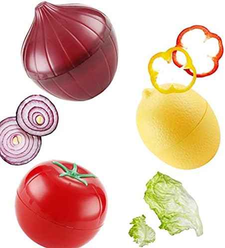 Vegetable and Fruit Storage Containers, 5 Pcs, BPA Free
