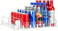 Drink Organizer for Fridge, Self-Pushing Soda Can Organizer for