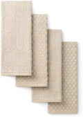 Martha Stewart Honeycomb Chambray Textured Kitchen Towel 4-Pack Set