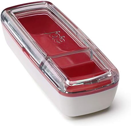 Joie Snack On the Go Divided Container, Two Compartment Storage Box