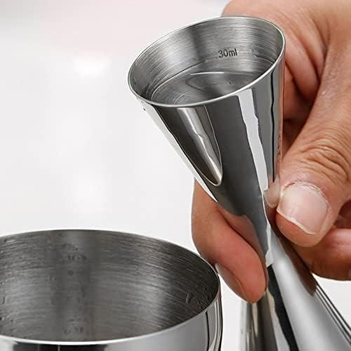 Double Cocktail Jigger Stainless Steel Measuring Cup with Measurement