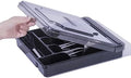 Silverware Organizer with Lid, 5-Slot Flatware Caddy