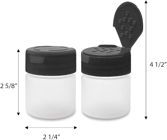 ljdeals 1 oz Plastic Spice Jars - Image 5