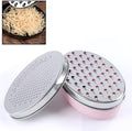Cheese Grater Citrus Lemon Zester with Food Storage Container & Lid