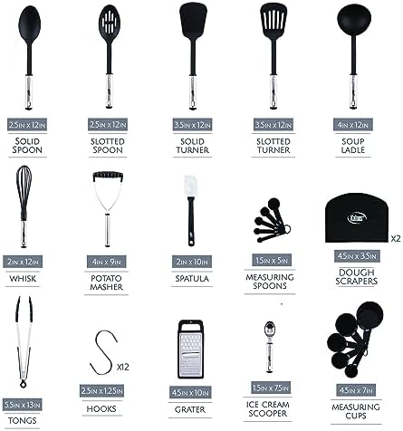 35 PCS Silicone Kitchen Utensils Set