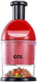 GDL Food Chopper, Manual Slap Vegetable Chopper Onion Dicer, Garlic Mincer