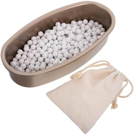Garneck Ceramic Pie Weights 500g for Ovens with Bake Tray