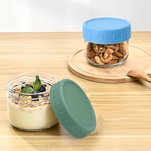stablerice 3 Sizes of Salad Dressing Container To Go Glass Small