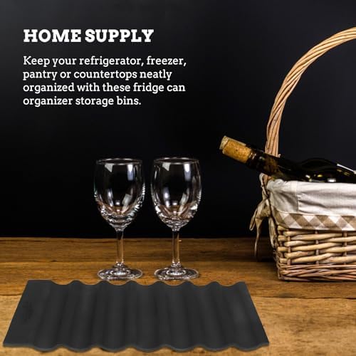 MAGICLULU Beer Cushion Refrigerator Organizer, 2 Pack