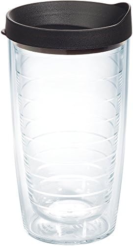 Tervis Clear & Colorful Lidded Made in USA Double Walled Insulated