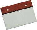 Stainless Steel Wood Bench Scraper & Dough Cutter - Multi Function