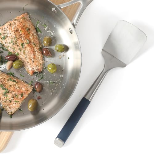 Calphalon Solid Turner, Cooking Spatula, Kitchen Spatula, Stainless