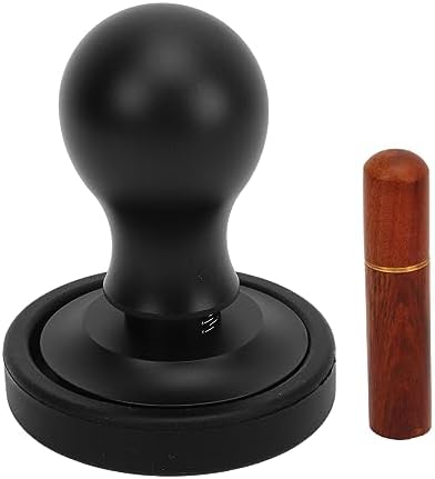 SUNGOOYUE Coffee Tamper Stirrer Set Stainless Steel Eucalyptus 51mm