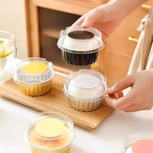 Mini Loaf Pans with Lids and Spoons, Mini Cake Pans for Baking