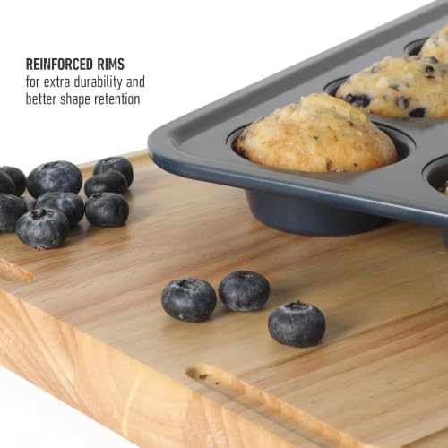 Calphalon Legacy 12 Cup PFA Free Nonstick Cupcake Muffin Pan Baking
