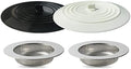 Seatery 4PCS Kitchen Sink Stopper Strainer, 6 Inch Round Large