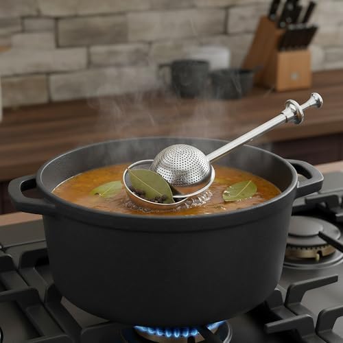 Veemoon Stainless Steel Tea Ball Infuser Set of 2 Long Handle Tea