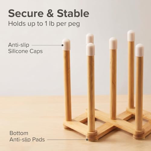 Bamboo Retractable Bottle Drying Rack Cup Dish Drying Racks,Sports