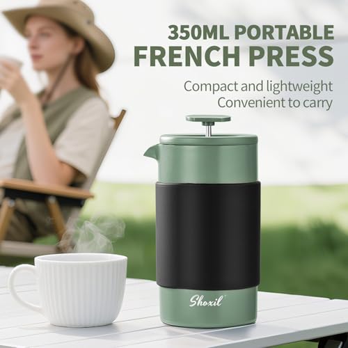 350ml Stainless Steel French Press, 2 Cup