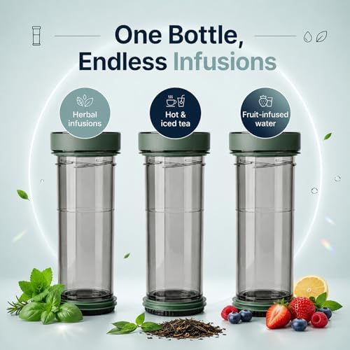 VIVA Recharge Tea Tumbler with Infuser, 16 oz
