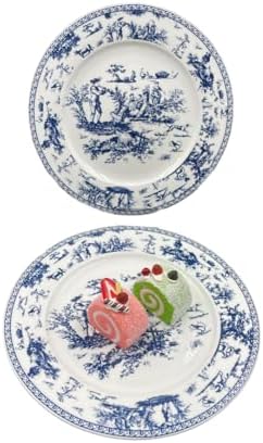 W&S CLASSICS Classic French Luxury Round Dinner Plates | 10.5 Inches