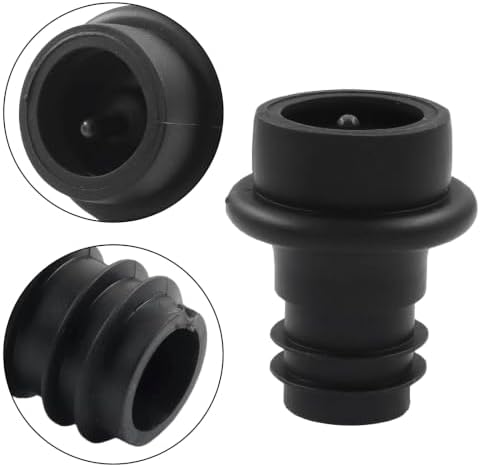Wine Vacuum Stoppers - 12-Pack Reusable Rubber Wine Saver Preserver