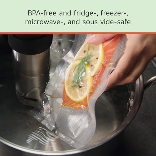 FoodSaver Custom Fit Vacuum Sealer Rolls, 11in x 16ft