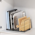 ORDORA Cutting Board Organizer Rack for Cabinet, Storage Lightweight Pot