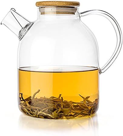 Tealyra - Glass Stove-top Kettle 60-ounce - Teapot - Heat Resistant