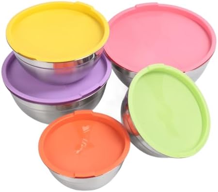 Keenso Stainless Steel Mixing Bowls with Lids