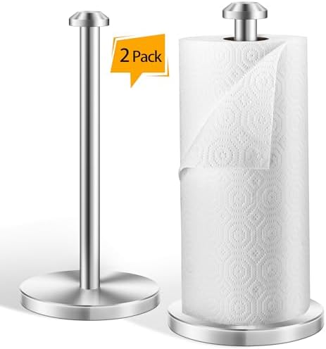 AOSION 2Pack Stainless Steel Paper Towel Holder