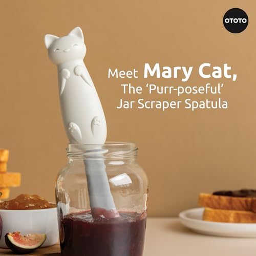 OTOTO Silicone Jar Scraper Spatula