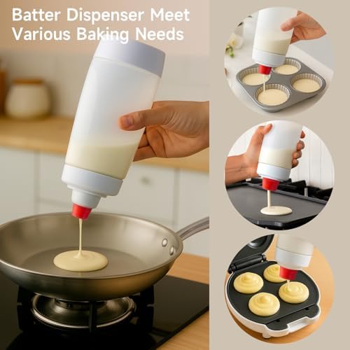 Pancake Batter Dispenser with BlenderBall