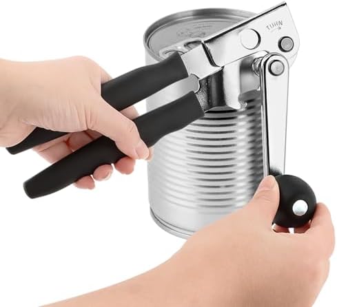 Commercial Can Opener Heavy Duty, Hand Crank Can Opener for Big Cans